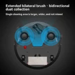 3-in-1 Vollautomatischer Saugroboter mit Wischfunktion und Kehrfunktion, USB-Aufladung, Intelligenter Reinigungsroboter für Küche und Haushalt, Neuheit 2026 4
