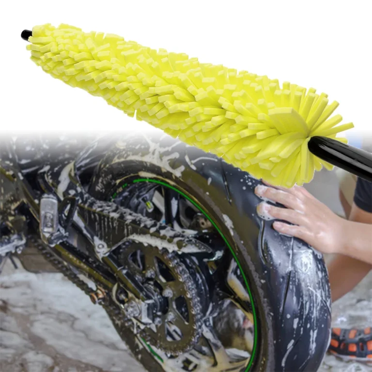 29 cm Schwamm Pinsel Motorrad Felgen Waschmaschine Auto Radkappen Waschen Auto Reinigung Werkzeug Mit Griff Fahrrad Dirt Pit Bike Zubehör