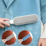 Magischer Kleider-Fusselentferner, Wiederverwendbare Statische Reinigungsbürsten für Sofa und Teppich, Manueller Tierhaar-Fellroller 2