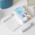 100PCS Verdicken Desktop Kleine Müll Taschen Haushalt Auto Mini Einweg Kunststoff Müll Taschen Müll Tasche 2
