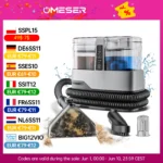 OMESER C688A Teppichreiniger-Maschine, 600 W, 17 kPa, Leistungsabsaugung, Handfleck, Tiefenreinigung, nasser Stoff, Sofa, Autositz, Haustierflecken