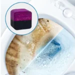 Toiletten-Reinigungstabletten Mini Magic Cube WC-Reiniger Geruchsentferner Urinflecken Gelber Schmutz Reinigungsblöcke 4