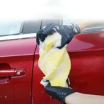 Riesiger Wachs-Autowaschschwamm, abwischbarer Auto-Schwammblock, Auto-Reinigung, Schönheitsbedarf, Auto- und Motorrad-Waschschwamm, Gelb 4