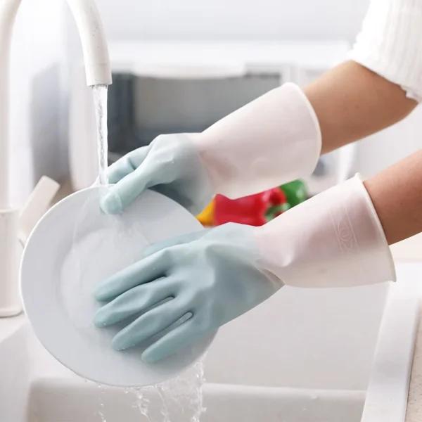 2723 Geschirrs pül handschuhe Haushalts geschirrs pül handschuhe Gummi handschuhe zum Waschen von Kleidung in der Küche Reinigungs handschuhe für sauberes Geschirr