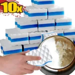 1/10PCS Magie Schwamm Doppel Kompression Melamin Schwamm Drei Schichten Hohe Dichte Schwämme Home Küche Bad Reinigung Pad
