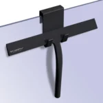 Silikon-Duschabzieher mit Halterung für Bad, Spiegel, Glasreinigung - Multifunktionaler Fensterabzieher für Schlafzimmer, Toilette, Küche 6