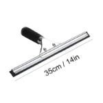 35cm Glas reiniger Home Dusche Bad Schaber Auto Fenster Glas reinigung Rakel weiche Gummi klinge Wasser wischer Reinigungs werkzeug 6