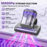 UV-Milbenstaubsauger mit 550 W & 16 kPa – hygienische Tiefenreinigung für Matratzen, Sofa & Polster 4