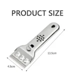 Edelstahl Schaber Werkzeug Küche Glas Keramik Fliesen Reiniger Wand Boden Farbe Dekontamination Messer Klinge Schaber 2