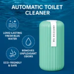 Automatische Toilettenreinigerflasche |   Tiefenreinigung, Geruchsentfernung, langlebiges frisches blaues Wasser, umweltfreundliches Badezimmer