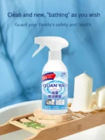 Badezimmer-Reinigungsspray Toiletten-Entkalker Fliesen-Fleckenentferner Kraftvoller Reiniger für Dusche Waschbecken Keramik Haushaltsreinigung 5