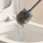 1set Silikon Kopf Wc Pinsel Schnell Entleeren Sauber Werkzeug Wand-Montage Oder Boden-Stehende Reinigung Pinsel Bad zubehör 5