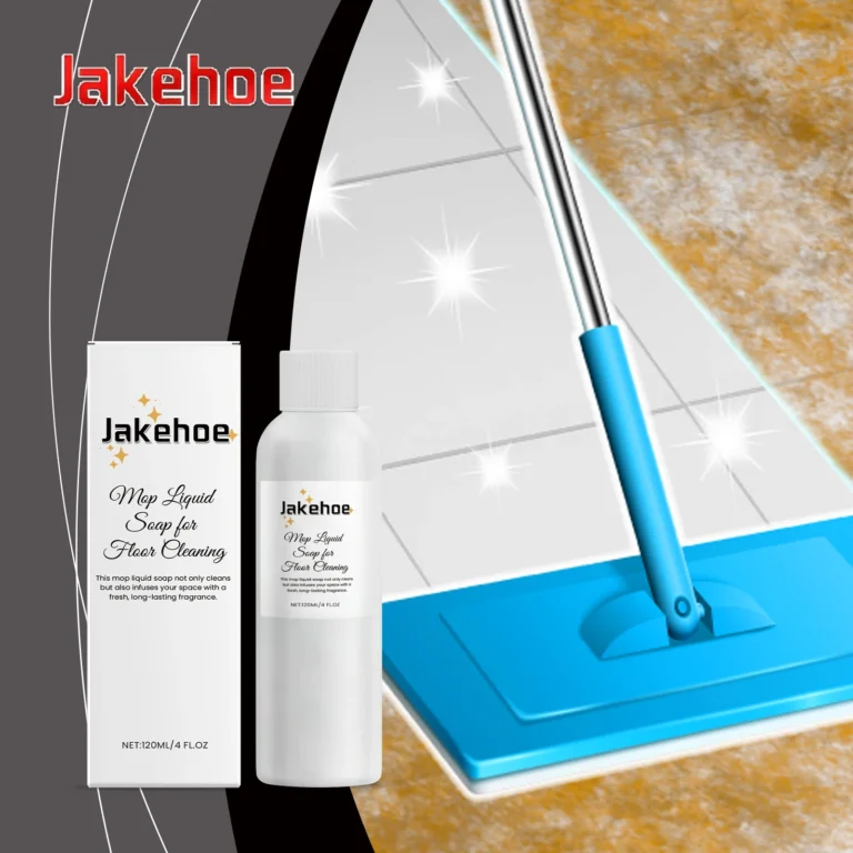 Jakehoe Mop-Bodenreiniger, leistungsstarke tägliche Reinigung, Wartung, erfrischender Glanz für Hartholzböden, Fliesen, sichere, sanfte Formel
