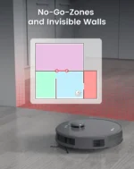 Lefant M1 Roboterstaubsauger mit 4000 Pa Saugleistung, Lidar-Navigation, WLAN/App/Alexa, ideal für Tierhaare, Teppiche 5