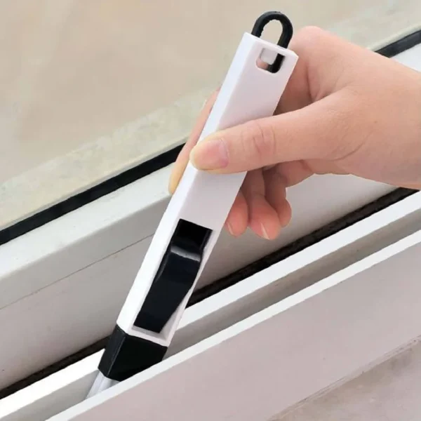 1 Stück Multifunktionale Reinigungsbürste, Fenster- und Fugenreiniger, Staubentfernung, Keine Toten Winkel, Handgehaltenes Reinigungswerkzeug