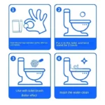 2-12 Stück WC-Reiniger Brausetabletten für Toiletten Schneller Urinflecken-Entferner Deodorant Gegen Gelben Schmutz WC-Reinigungswerkzeug 3