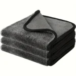 3 Stück Magische Mikrofaser-Reinigungstücher - Streifenfrei, Superweich & Hochabsorbierend - Schnelltrocknend, Wiederverwendbare Tücher 6