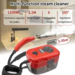 Handgehaltener Dampfreiniger Hochtemperatur- und Hochdruck-Dampfreinigungsgerät für Haus und Küche Dunstabzugshauben-Reinigung Klimaanlagen-Reinigung 6