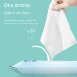 10 Teile/paket Neue Spunlace Vlies Stoff Baby-feuchttücher Tragbare Ausziehbare Baby Pflege Werkzeuge EDI Reines Wasser Einweg Wasser Tissue 2
