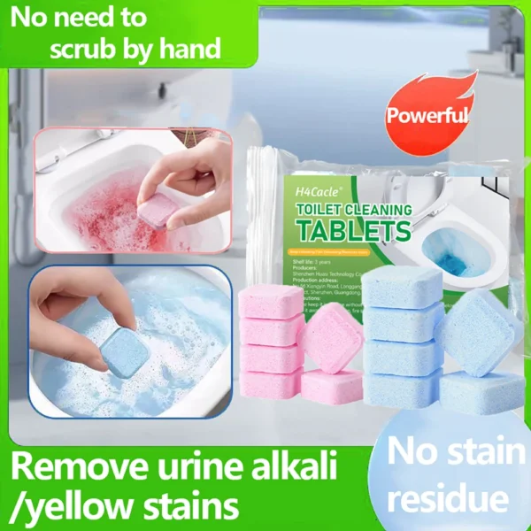 Toilettenschüssel-Reiniger, leistungsstarker Wasserschaum-Entferner, Urinflecken, Kanalisation, Deodorant, schnelle gelbe Schmutz, Geruchsentfernung, Lufterfrischer, Toilette