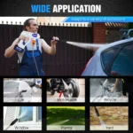 Akku-Hochdruck reiniger tragbarer Hochdruck reiniger Hochdruck reiniger Jet Car Washer Gun Waschen mit 1,5 Ah Batterie und Ladegerät 3