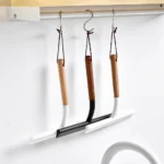 1Pcs Nicht-Scratch Weiche Silikon Rakel Küche Waschbecken Arbeitsplatte Rakel Fenster Spiegel Wasser Wischer Sauber Schaben Film Schaber 2
