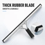 1 Stück Silikon-Fensterabzieher Glasreiniger für Zuhause, Badezimmer, Spiegel, Dusche, Auto, Fensterreinigungswerkzeug mit Haken