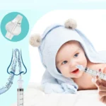 Erwachsenen-Ohrspülung und Nasen-Mund-Irrigator, Kinder-Nasen- und Mundspülung, Wiederverwendbar, Nasenspritzen-Kappe, Weiche Spitze für Nasen- und Ohrenspülung 3