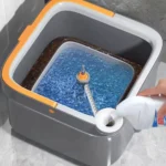 Haushaltsreinigungsmop mit Wasserabscheidung, 4/6/8/10-teiliges Mopptuch-Set, Automatischer Bodenmop, Mikrofaser-Schmutztrennmop, Selbstreinigend 4