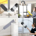 Duster Pinsel Haushalt Teleskop Mikrofaser Lücke Duster Langen Griff Mopp Auto Möbel Reinigung Pinsel Haushalts Reinigung Werkzeug 2