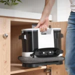 450W Handstaubsauger für Teppiche, 15KPa Tragbarer Fleckenentferner für Auto, Sofa, Tierhaare, Sprüh- und Saugfunktion, Integrierte Reinigungsmaschine mit 2 Abnehmbaren Wassertanks, 150cm Schlauch 4