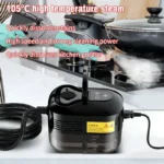 2500W Dampfreiniger Dampfmopp Hochdruck-Temperatursterilisation Handgehaltener Haushalts-Dampfreiniger für Klimaanlagen, Dunstabzugshauben und Autowäsche 4