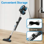 Staubsauger mit Kabel, INSE I5, 18 kPa, leistungsstarker Saugmotor, 600 W, Handstaubsauger für Zuhause, Tierhaare, harter Boden 5