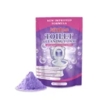 JAKEHOE Toilettenreinigungspulver Tiefenreiniger Gelbe Fleckenentferner Geruchsentferner Keramikoberflächenpflege Haushalts-Badezimmerreiniger 100g 6