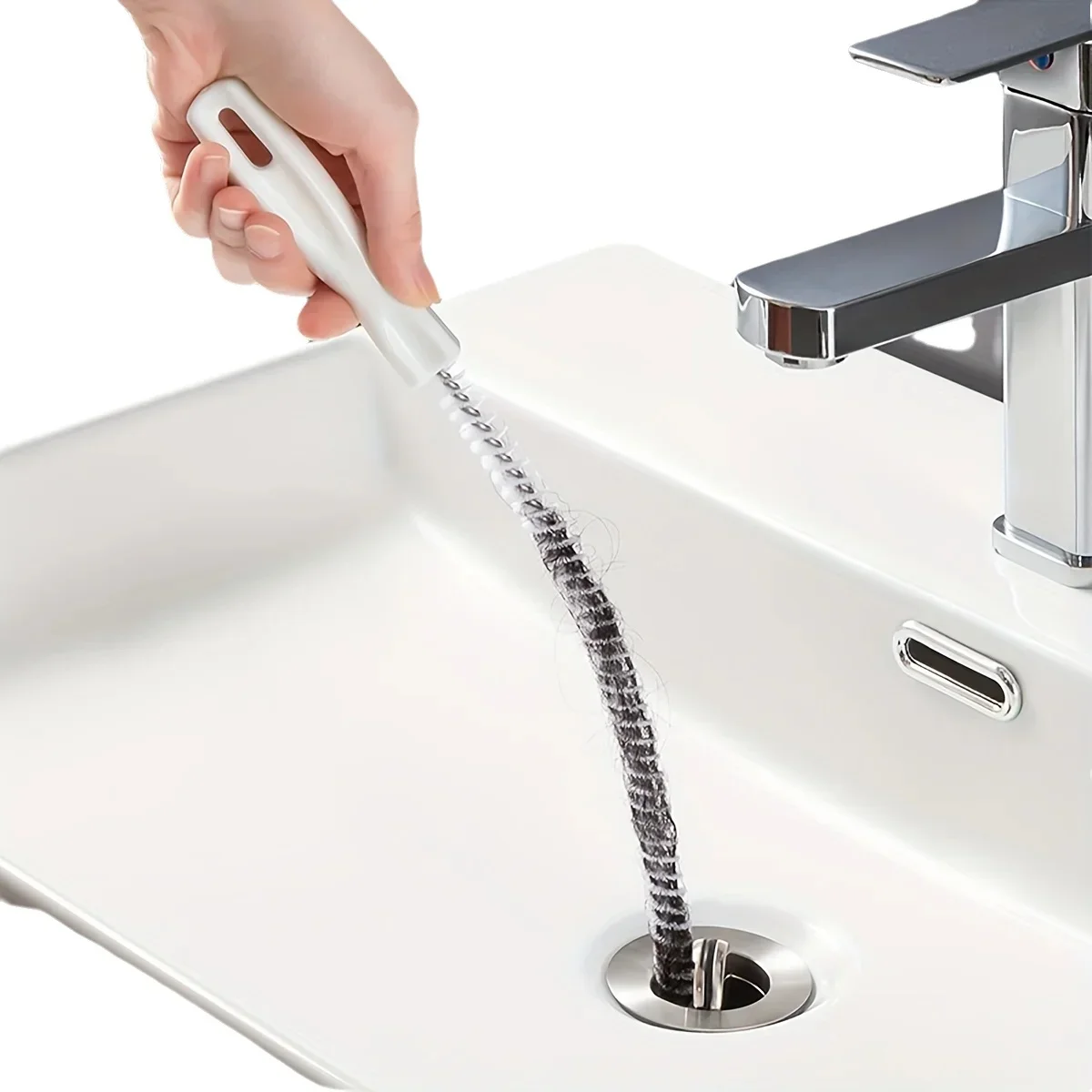 1/2 Stück Haushalts-Abflussreinigungsgerät für Haare und zur Vermeidung von Verstopfungen in Küche, Bad und Waschbecken, Reinigungsstab, Rohrreiniger 1/2 Stück Haushalts-Abflussreinigungsgerät für Haare und zur Vermeidung von Verstopfungen in Küche, Bad und Waschbecken, Reinigungsstab, Rohrreiniger
