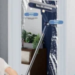 Einstellbares Glasreinigungsartefakt Effizientes, arbeitssparendes Design Hochhaus-Fensterreiniger Kunststoffbesenwischer Fensterreinigung 2