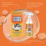 120 ml Heavy Duty Fett Reiniger Küche Leistungsstarke Fett Entferner Fett Flecken Entferner Grill Reiniger Ofen Herd Reinigung Spray 5