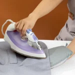 Garment Steamer Bügelhandschuh Anti-Dampfhandschuh mit Fingerschlaufe Hitzebeständige Handschuhe für Kleidung Dampfgarer Schützende Handheld 2
