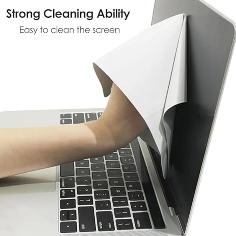 Staubdichtes Mikrofaser-Reinigungstuch, Notebook-Tastaturabdeckung, Laptop-Bildschirm-Reinigungsset für MacBook Pro 13/15/16 Zoll Staubdichtes Mikrofaser-Reinigungstuch, Notebook-Tastaturabdeckung, Laptop-Bildschirm-Reinigungsset für MacBook Pro 13/15/16 Zoll
