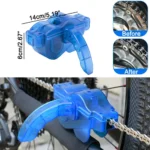 Kettenreiniger Reinigung Fahrrad 3D Kettenbürste Waschwerkzeug Set MTB Fahrradschutz Öl Fahrradkette für Mountainbike Zubehör 2