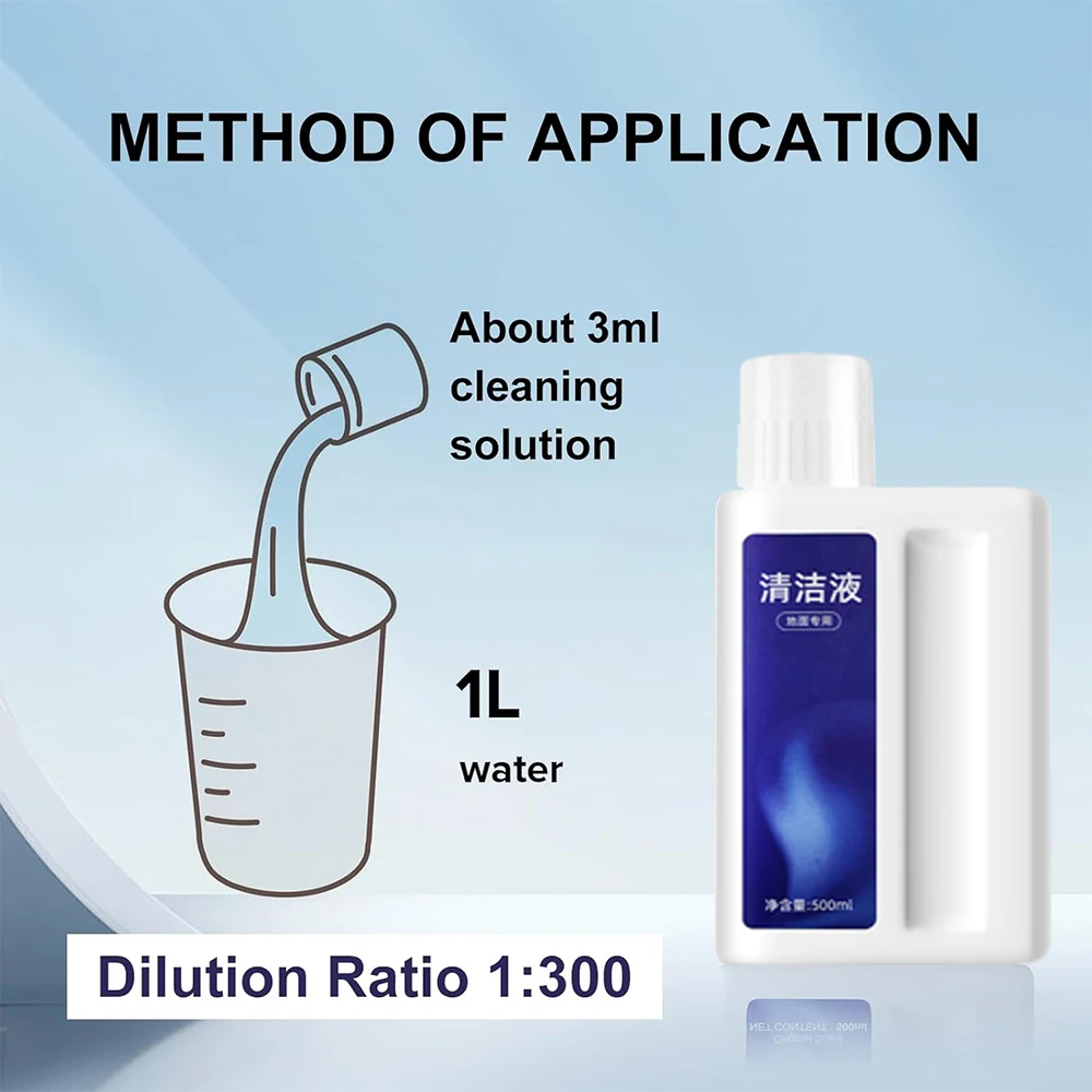 500 ml Reinigungsflüssigkeit für Dreame X40 UltraX30 UltraH11/H11 Max/H12/H13/H12 Pro / M12 /W10 Staubsaugerlösung Ersatz 2