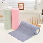 20 Stück/Rolle Dickes Küchenreinigungstuch Wiederverwendbares Küchen-Spültuch Rolle Waschbare Alternative zu Handtüchern Saugfähiger Lappen für den Haushalt 4