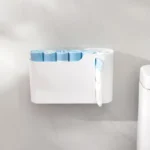 Kunststoff Tasche Lagerung Box Multifunktionale Müll Tasche Container Müll Tasche Halter Küche Wand-montiert Schrank Lagerung Organizer 6