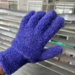 1 Paar Mikrofaser-Staubhandschuhe, dehnbar, atmungsaktiv, nicht wasserdicht, für Autos, Boote, Wohnmobile, Pools, Zuhause, Küche 3