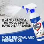 Hochwirksames Schimmelentfernungsspray 500ml Multifunktionales Anti-Schimmel-Mittel für weiße Wände 3