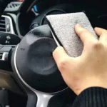 2-10Pcs Weiche Doppel Seite Mikrofaser Schrubben Schwamm Auto Leder Reinigung Mikrofaser Handtuch Wachs Schwamm Auto Detaillierung Werkzeuge 2