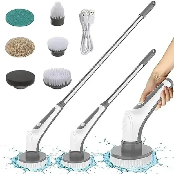 Elektrische Aquarium-Reinigungsbürsten für Aquarien, elektrische Schrubberbürste, Typ C, Küche, Badezimmer, elektrische Reinigungsbürste, IPX8