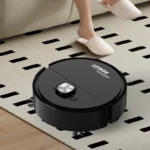Mini-Staubsauger, 3-in-1-Roboter-Staubsauger, intelligenter Kehrroboter, Haushaltsstaub, Kehren, Wischen für Zuhause, Boden, Teppich 4