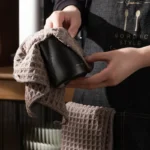 Super saugfähiges Barista-Bar-Handtuch, Kaffeemaschine, spezieller Lappen, kein Flusen, quadratisches Handtuch, Reinigungstuch, Kaffeemaschine, Reinigungstuch 4