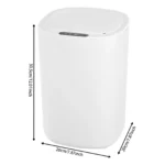 10L/2,64Gal Intelligenter Sensor-Mülleimer IPX3 Wasserdicht Automatisches Öffnen und Schließen des Deckels ABS PP Material Geruchsdicht Langlebig 3